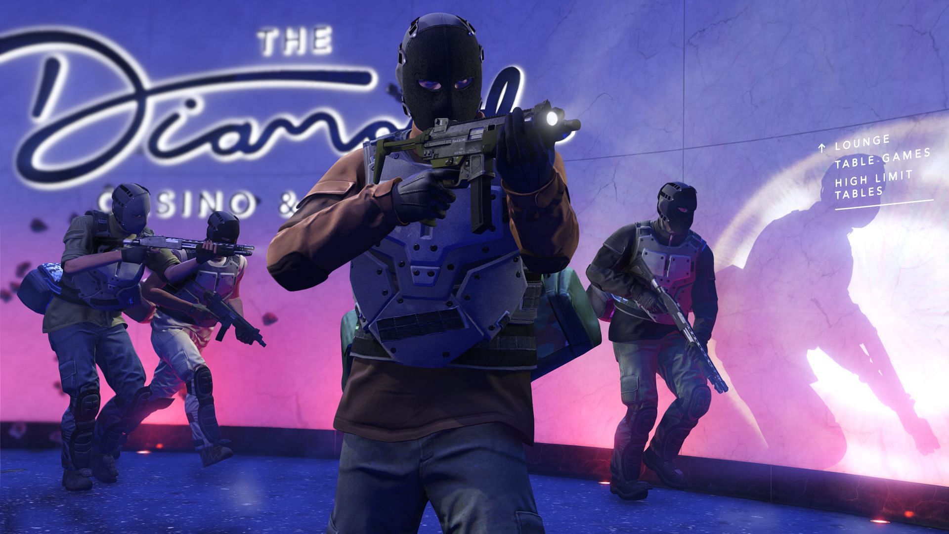 The Diamond Casino Heist needs multiple players (Image via Rockstar Games)