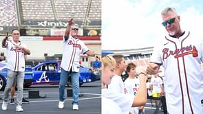 "I never thought that I would see a baseball field on the infield of a NASCAR track" - Legend Chipper Jones excited for MLB Speedway Classic '25