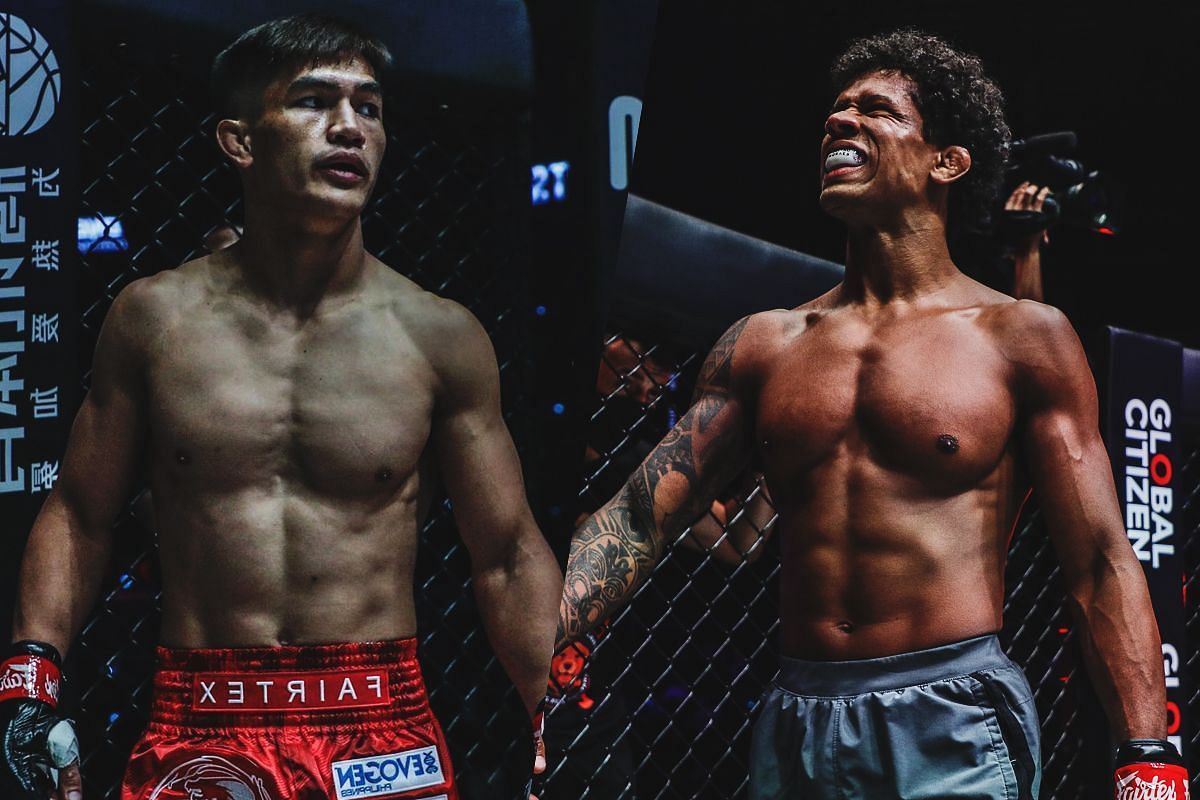 Danny Kingad and Adriano Moraes - Photo by ONE Championship