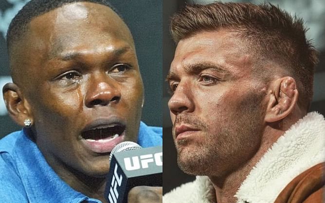 Dricus du Plessis says he won "screenshot game" after making Israel Adesanya shed tears at UFC 305 presser