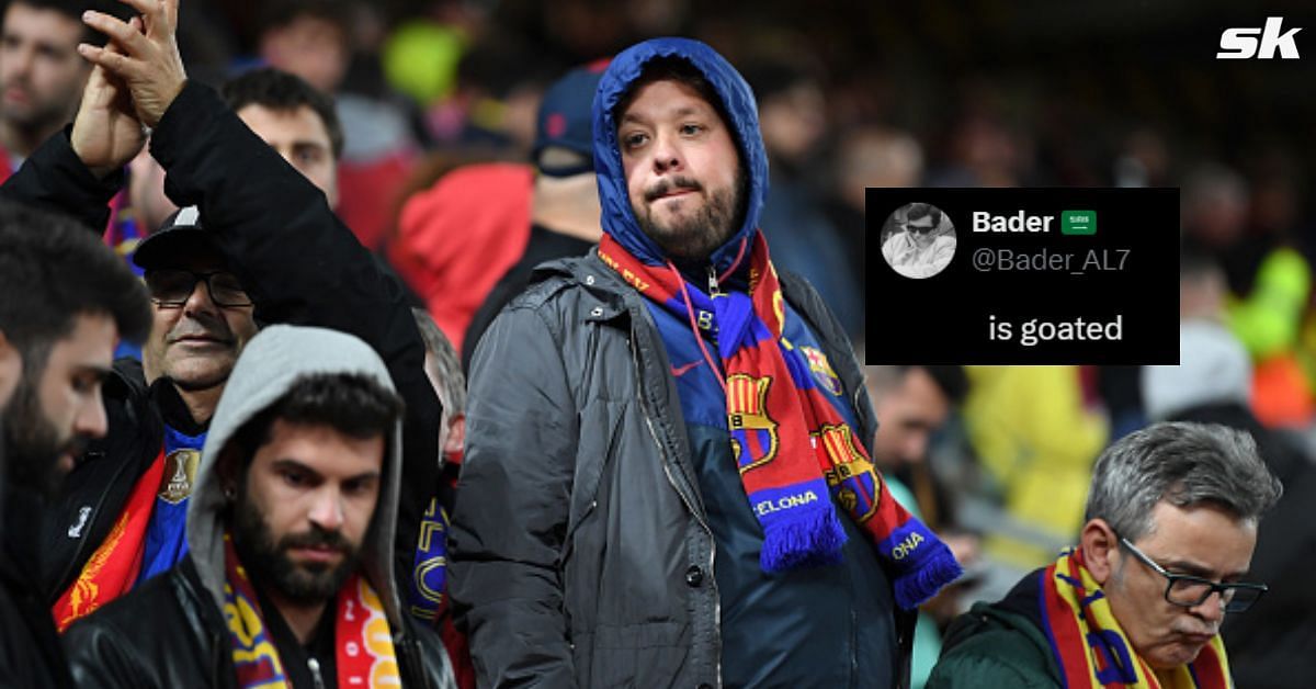 Barcelona fans reacted on social media