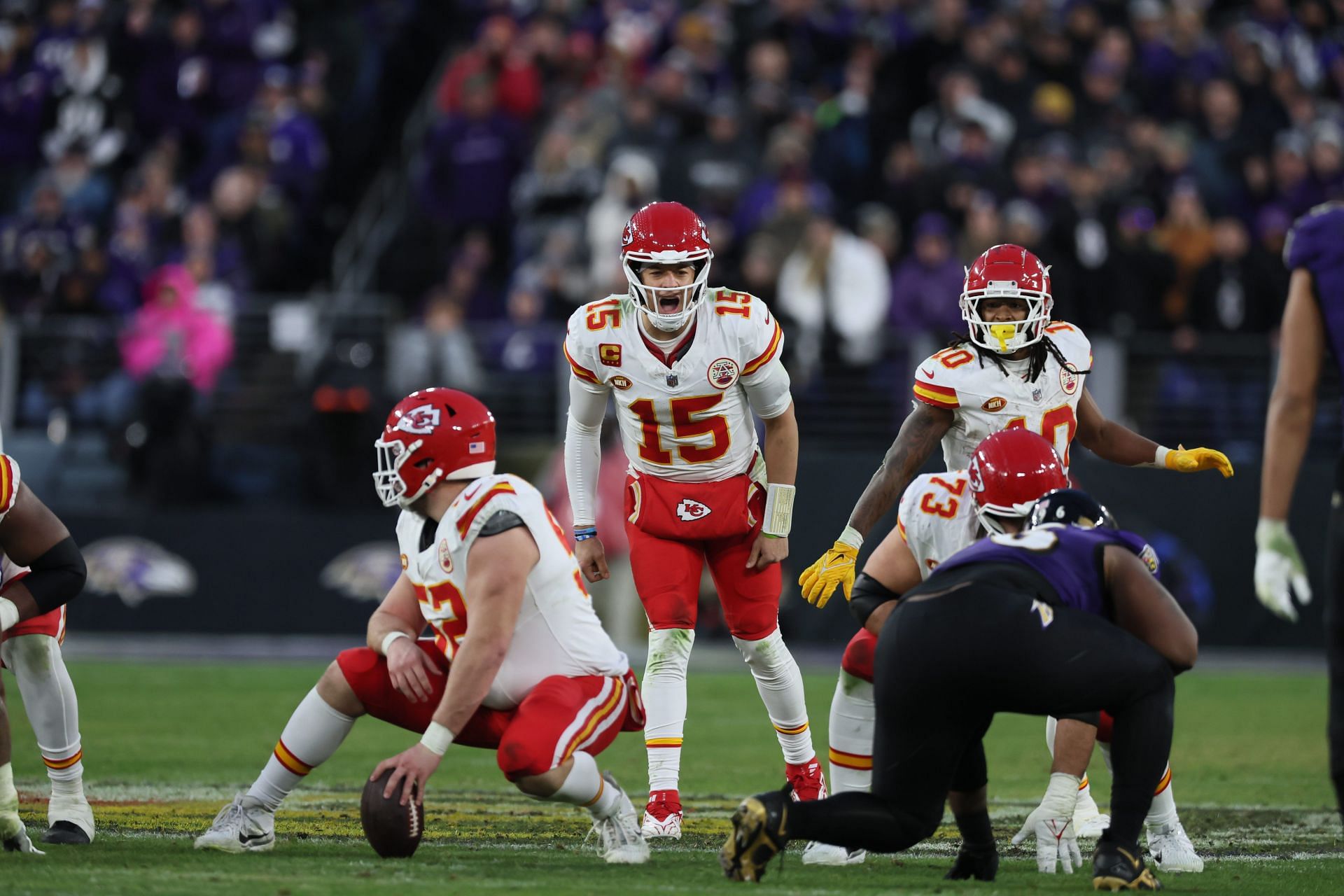 Baltimore Ravens vs Kansas City Chiefs 2024 AFC Championship - Source: Getty