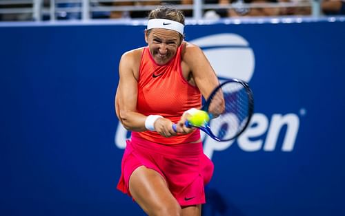 Victoria Azarenka at the 2024 US Open (Getty)