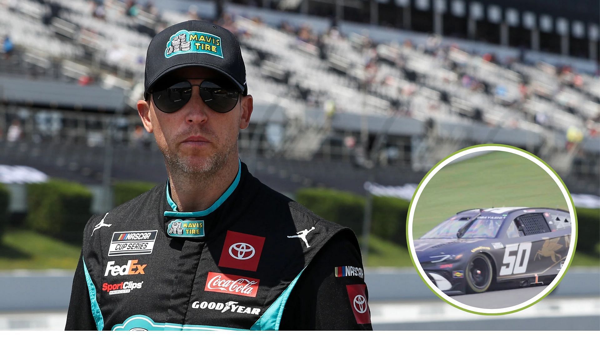 Denny Hamlin, 23XI Racing No. 50 driver