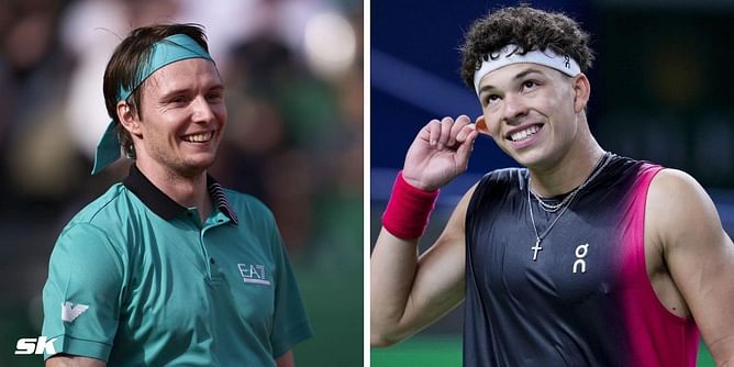 WATCH: Alexander Bublik's failed attempt to save point against Ben Shelton & duo hugging each other in joy afterwards at Canadian Open goes viral