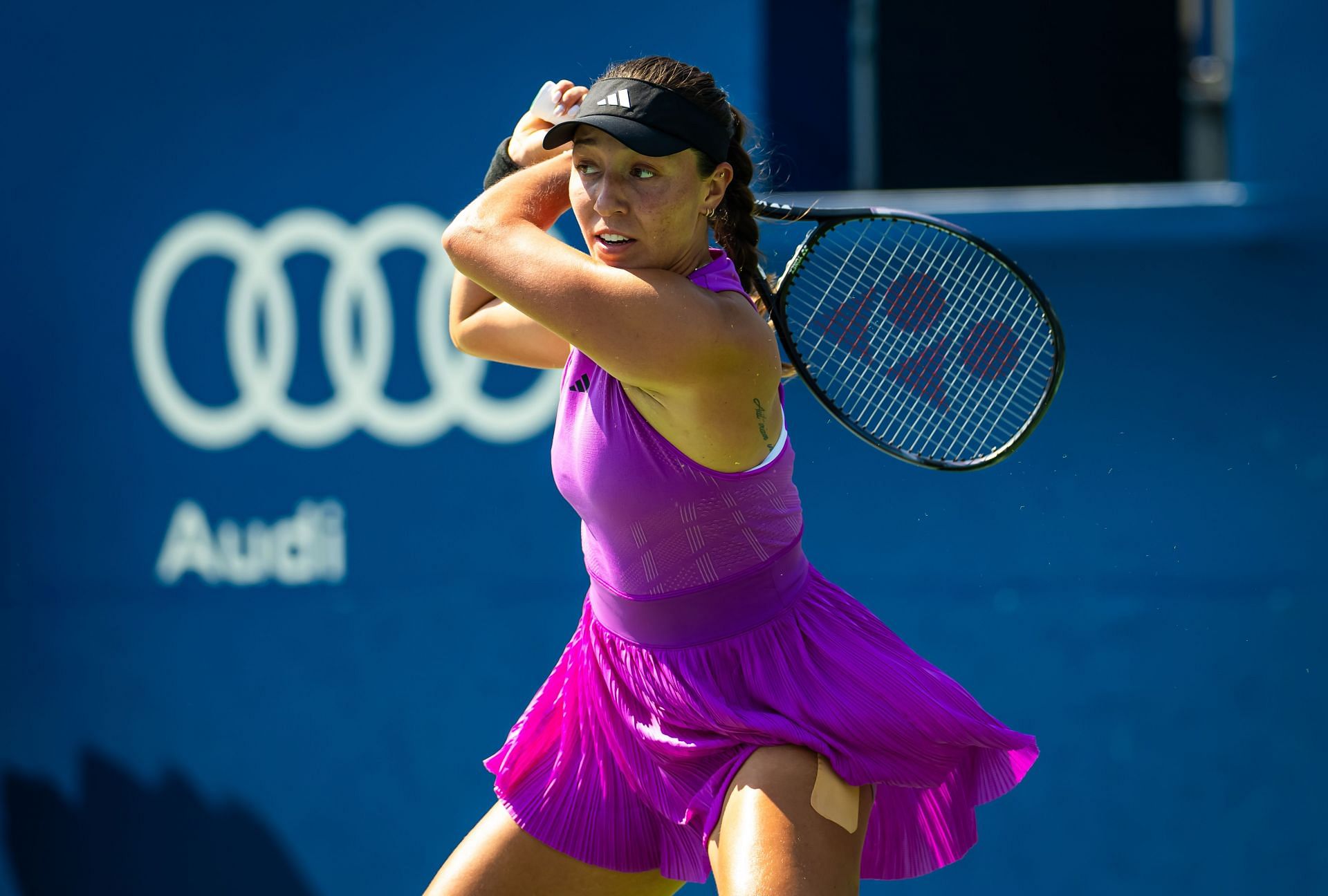 Jessica Pegula at the Canadian Open 2024. (Photo: Getty)