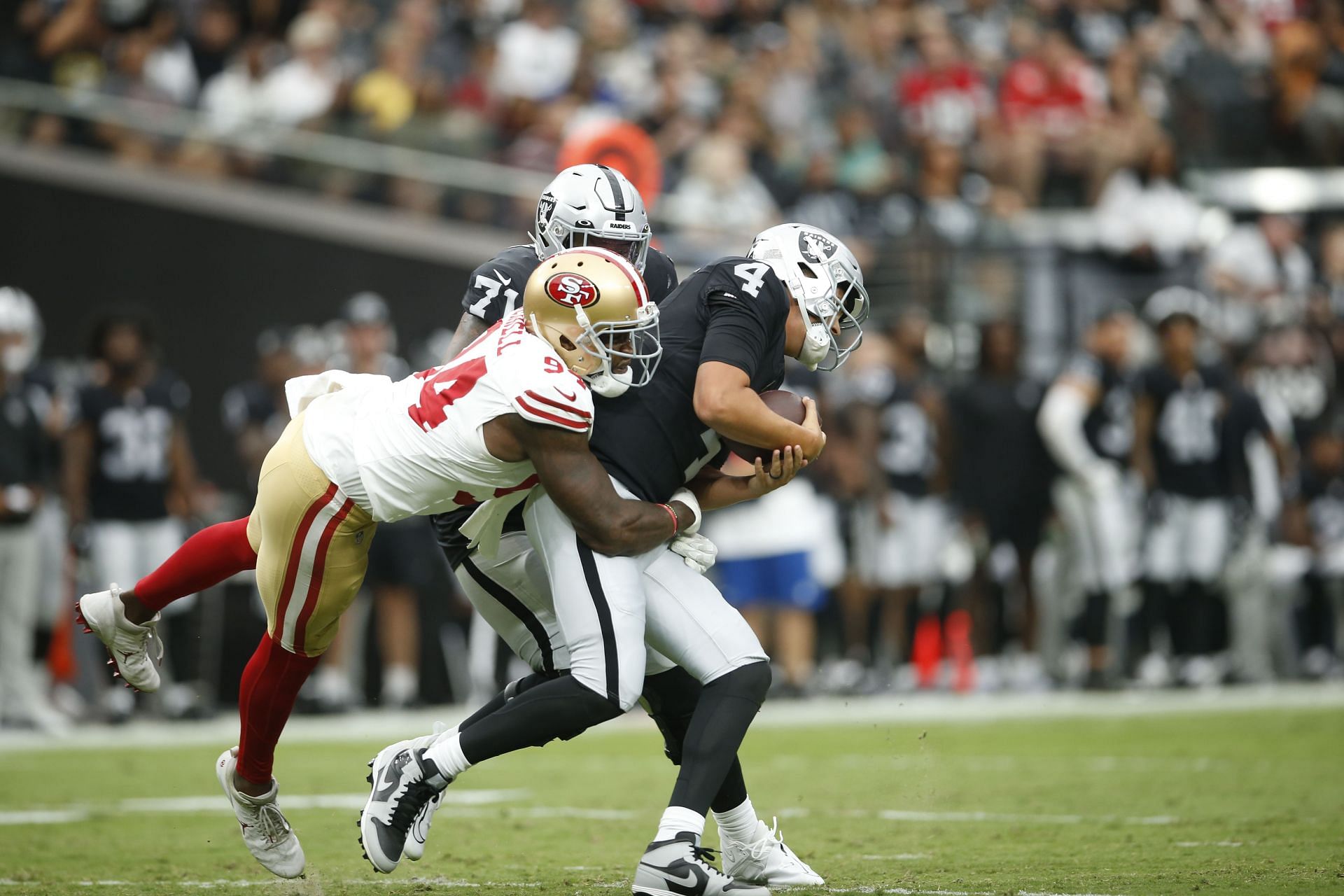 San Francisco 49ers v Las Vegas Raiders - Source: Getty