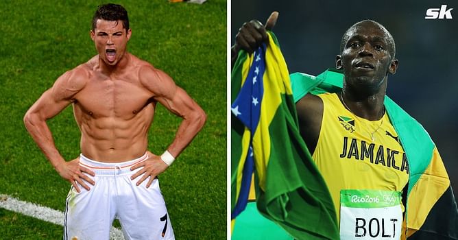 “He’s a super athlete, you know what I mean? - When Usain Bolt made emphatic claim after being asked if Cristiano Ronaldo would beat him in race