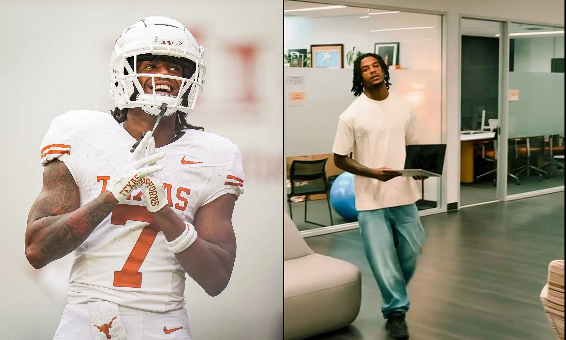 Texas WR Isaiah Bond dons HM