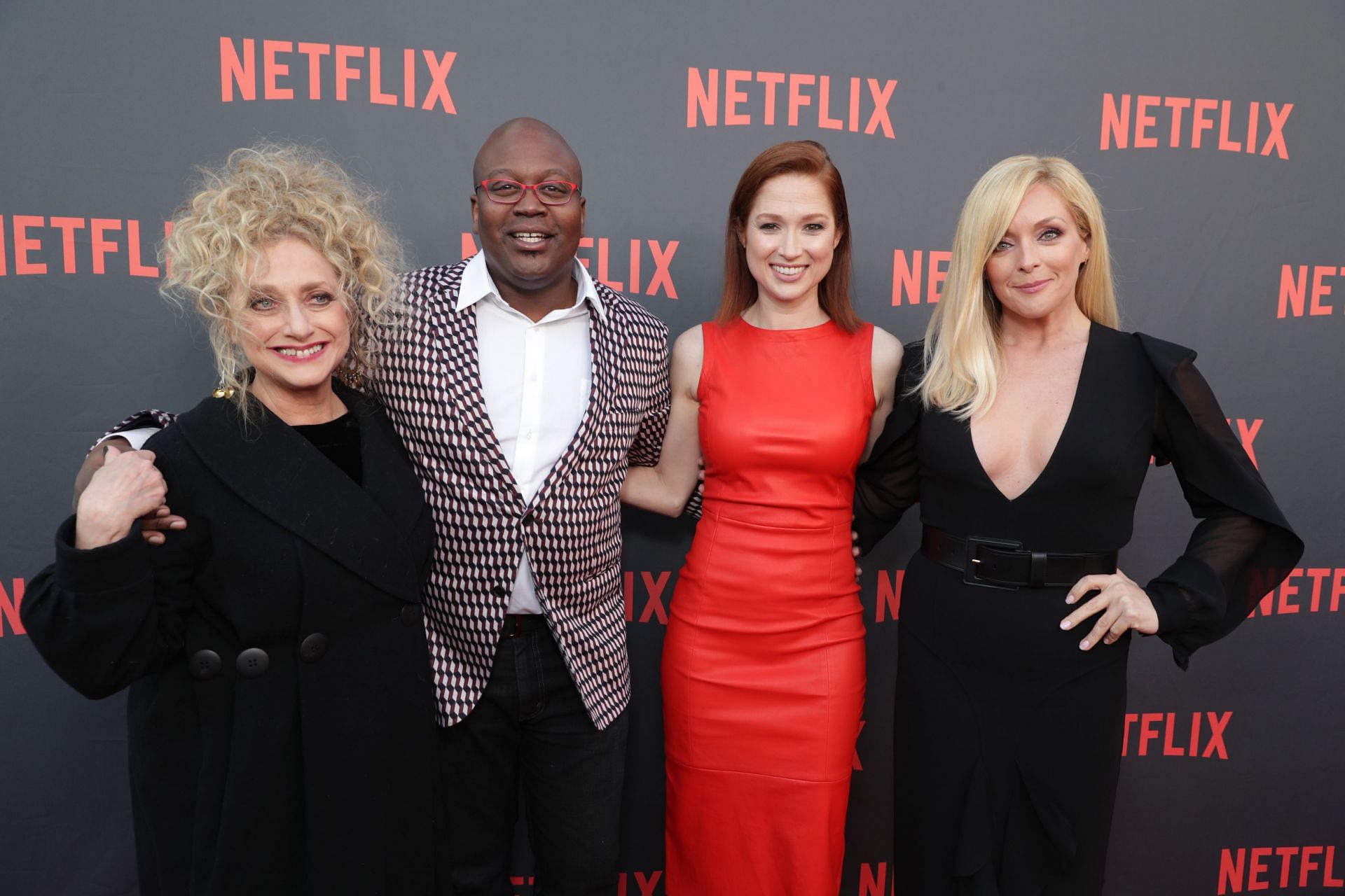 Netflix original series &#039;Unbreakable Kimmy Schmidt&#039; Cast - Source: Getty