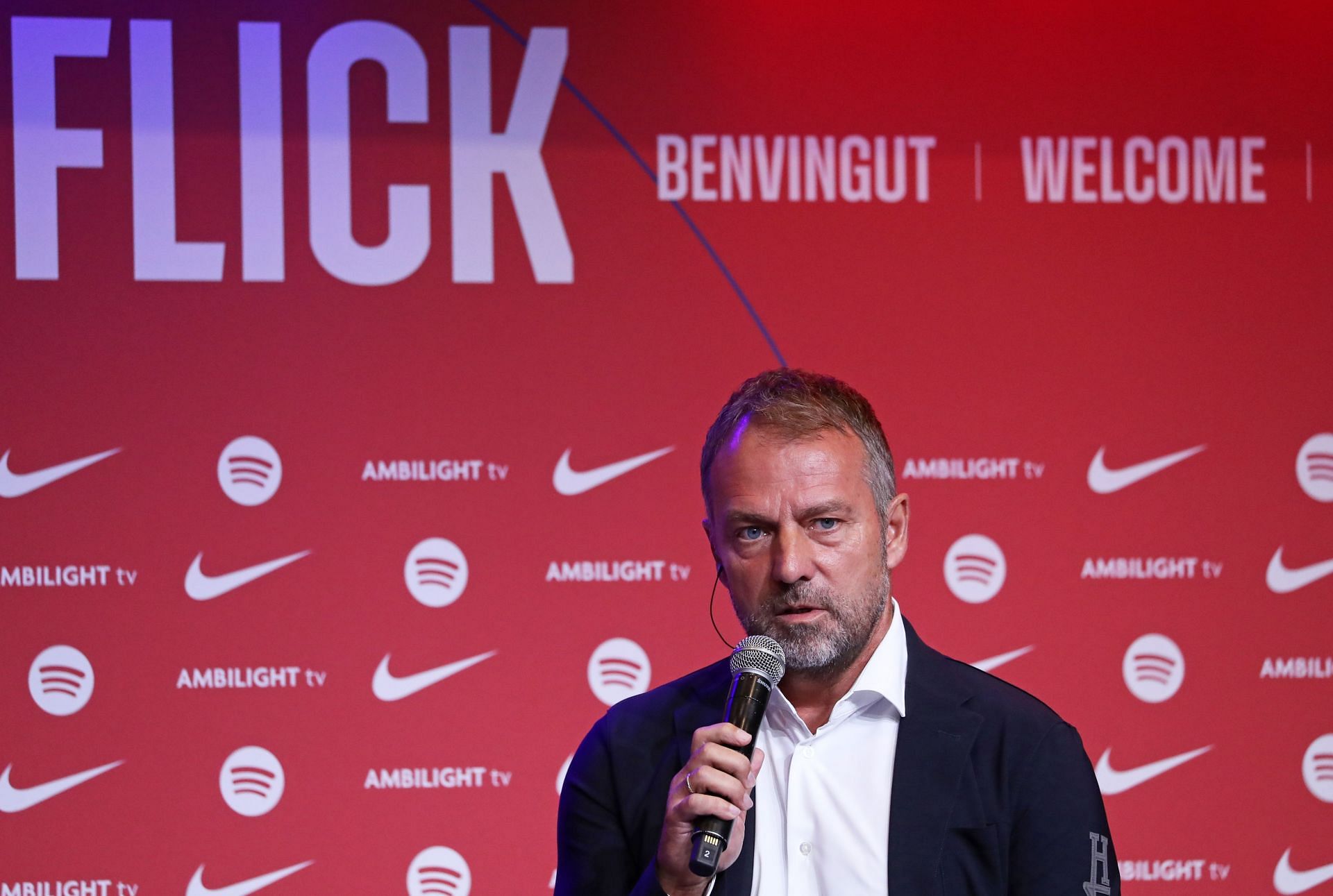 FC Barcelona Unveil New Head Coach Hansi Flick - Source: Getty