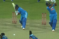 [Watch] Rohit Sharma smashes a six on the second ball of India’s innings during IND vs SL 1st ODI