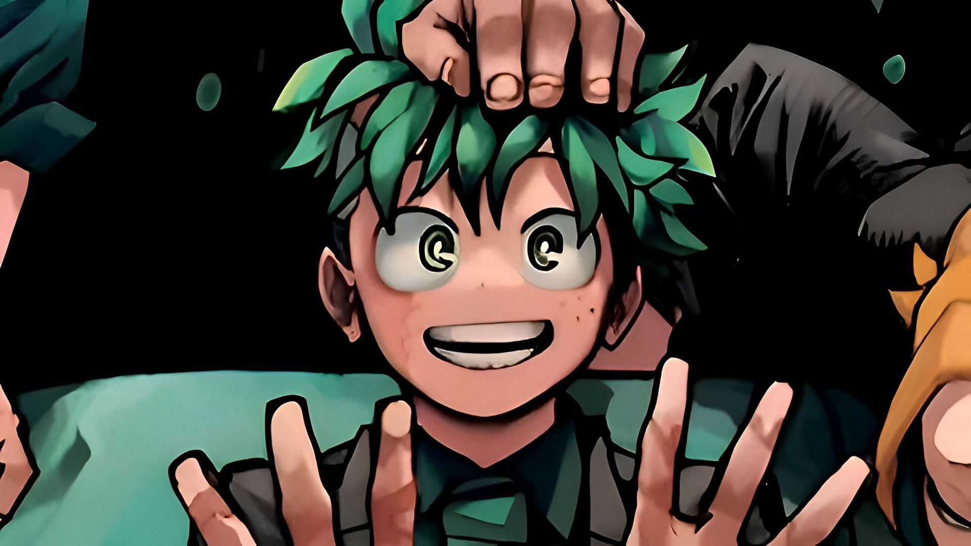 Deku as seen in the anime (Image via Shueisha)