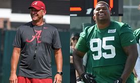 "We got a great offensive line, a great quarterback, a great offensive-minded head coach": Former Alabama star hypes up Crimson Tide's Week 1 showdown