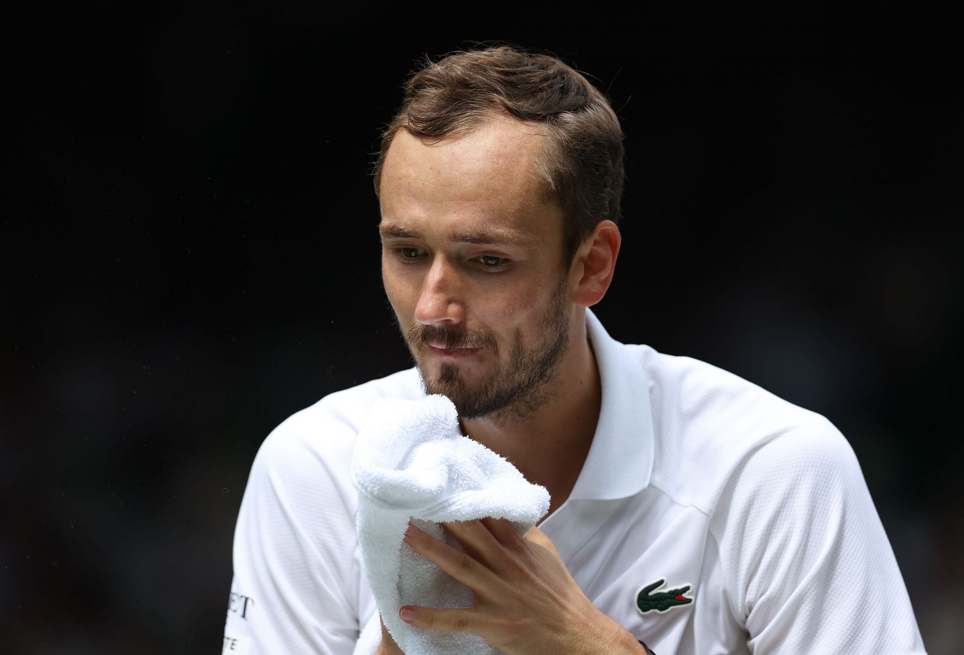 Daniil Medvedev at Wimbledon (Getty)