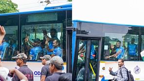 [In Pictures] Indian men’s hockey team holds roadshow in Bhubaneswar to celebrate bronze medal win at Paris 2024 Olympics