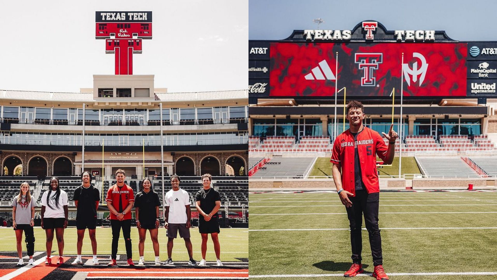 Patrick Mahomes signs five Texas Tech stars to NIL deals [Image credit: @patrickmahomes IG]