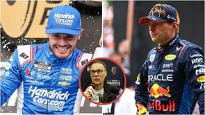 “Kyle Larson can go out and drive anything” - Kevin Harvick defends NASCAR driver, dismisses Max Verstappen comparisons