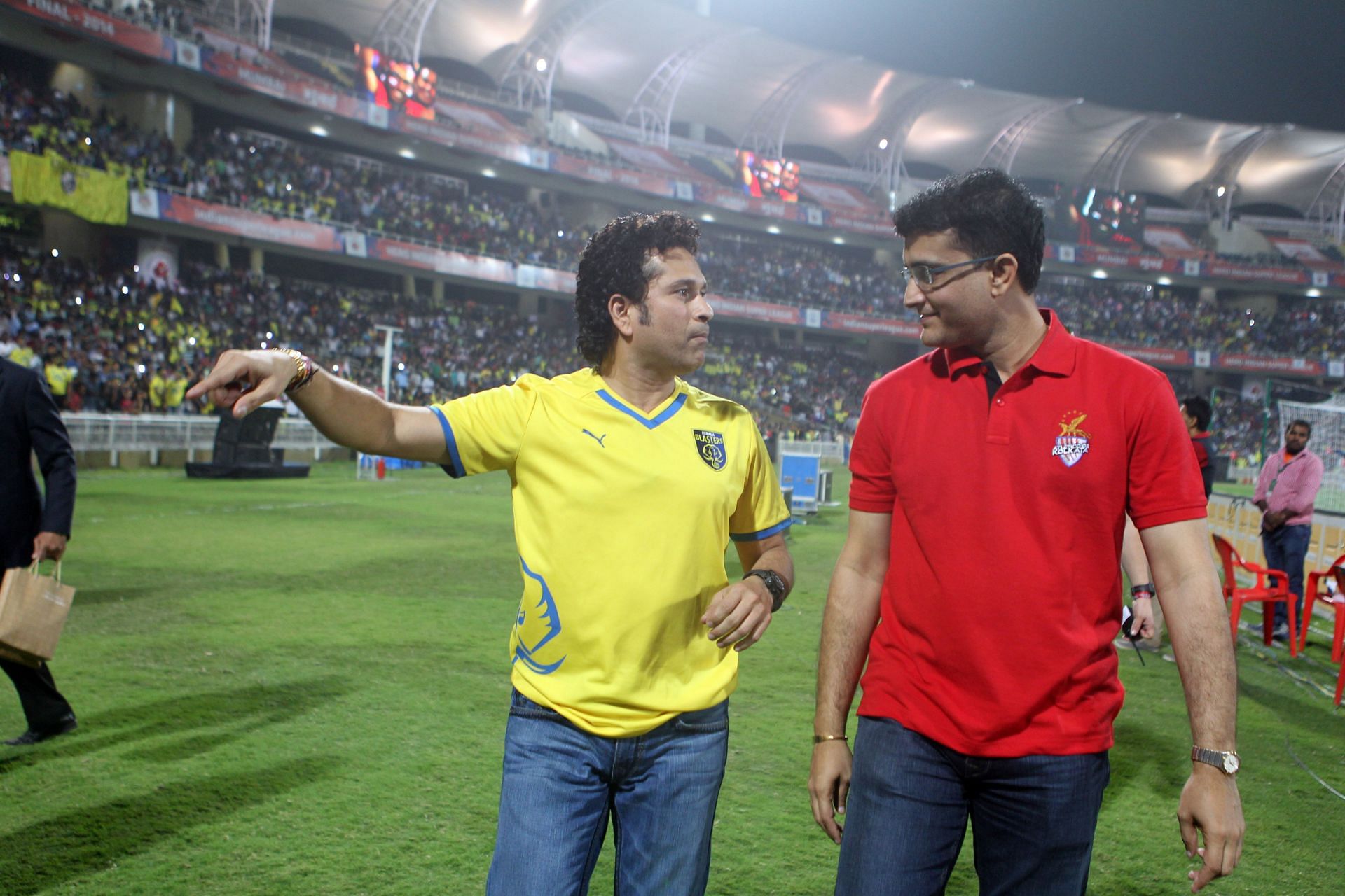 Sachin Tendulkar (left) and Sourav Ganguly (Image Credits: Getty Images)