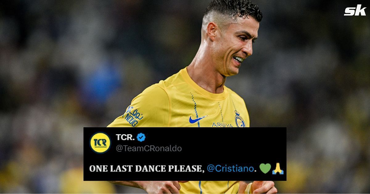 Cristiano Ronaldo for Al-Nassr (image via Getty and X)