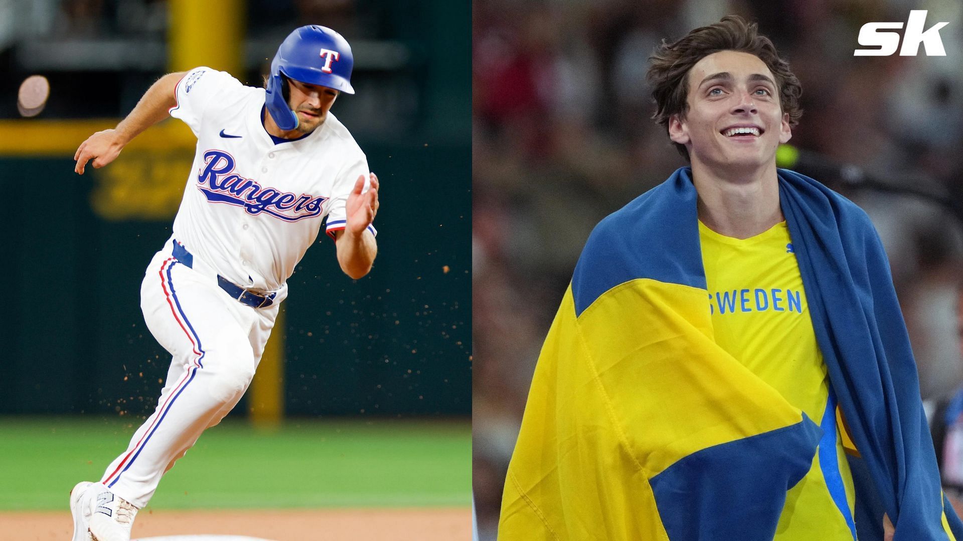 Rangers star Josh Smith discussed his relationship to Olympics superstar Mondo Duplantis (Photo Source: IMAGN)