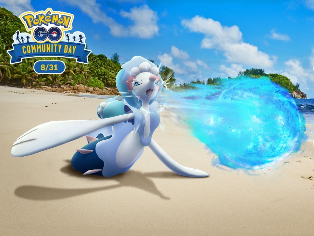 Primarina with Hydro Cannon in Pokemon GO