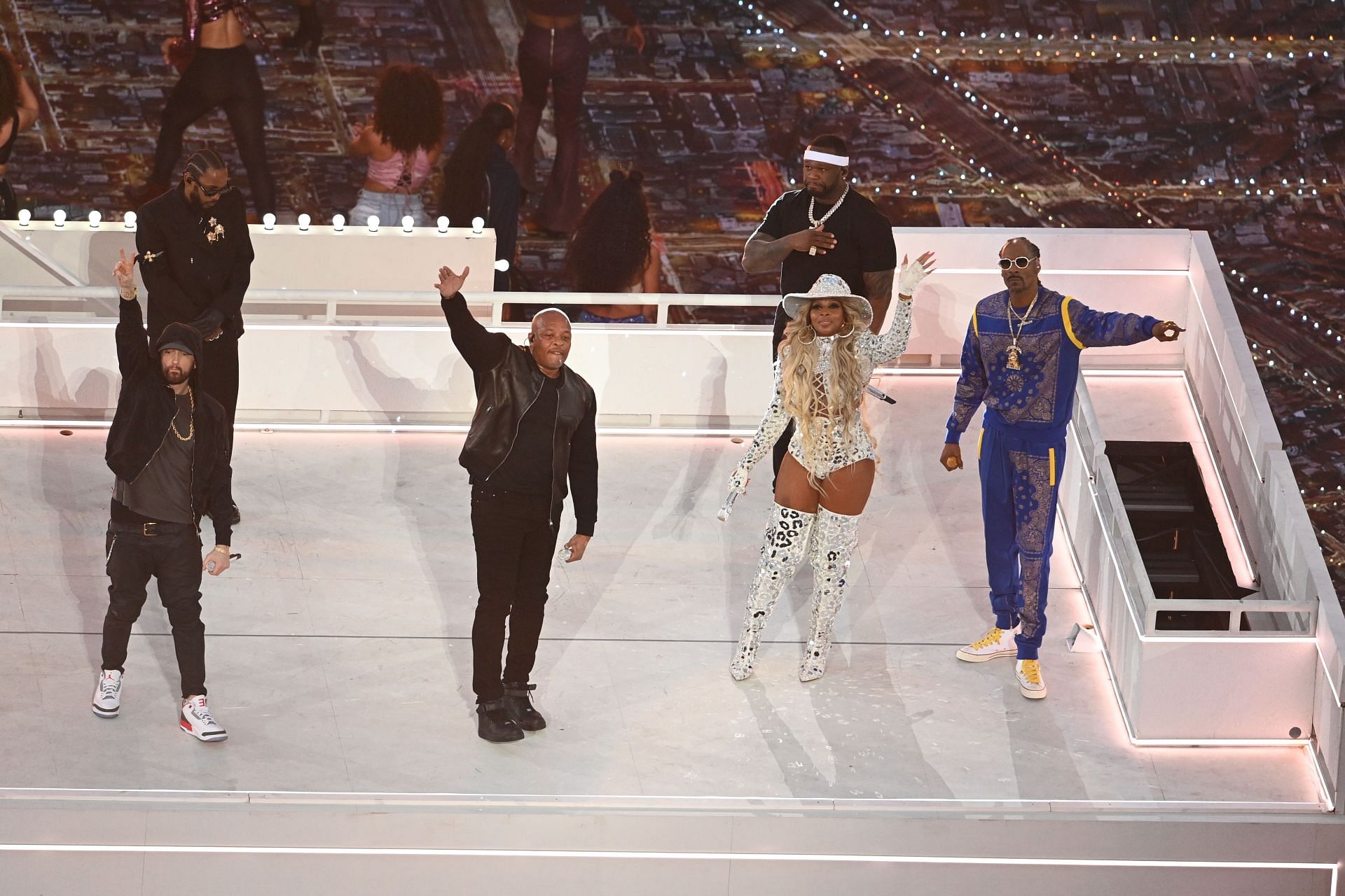 NFL: FEB 13 Super Bowl LVI - Pepsi Halftime Show - Source: Getty (Photo by Brian Rothmuller/Icon Sportswire via Getty Images)