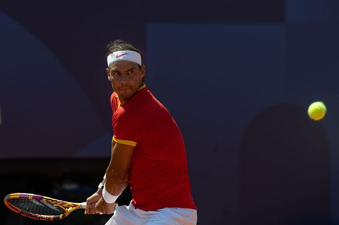 In Pictures: Rafael Nadal begins training on hardcourts after US Open 2024 withdrawal