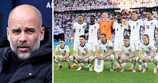 “I am here” - Pep Guardiola responds after being pressed by reporters about taking up England head coach role