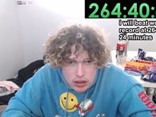 "Gonna have some serious repercussions" - Streamer Norme staying awake for 264 hours to beat "world record" leaves netizens divided