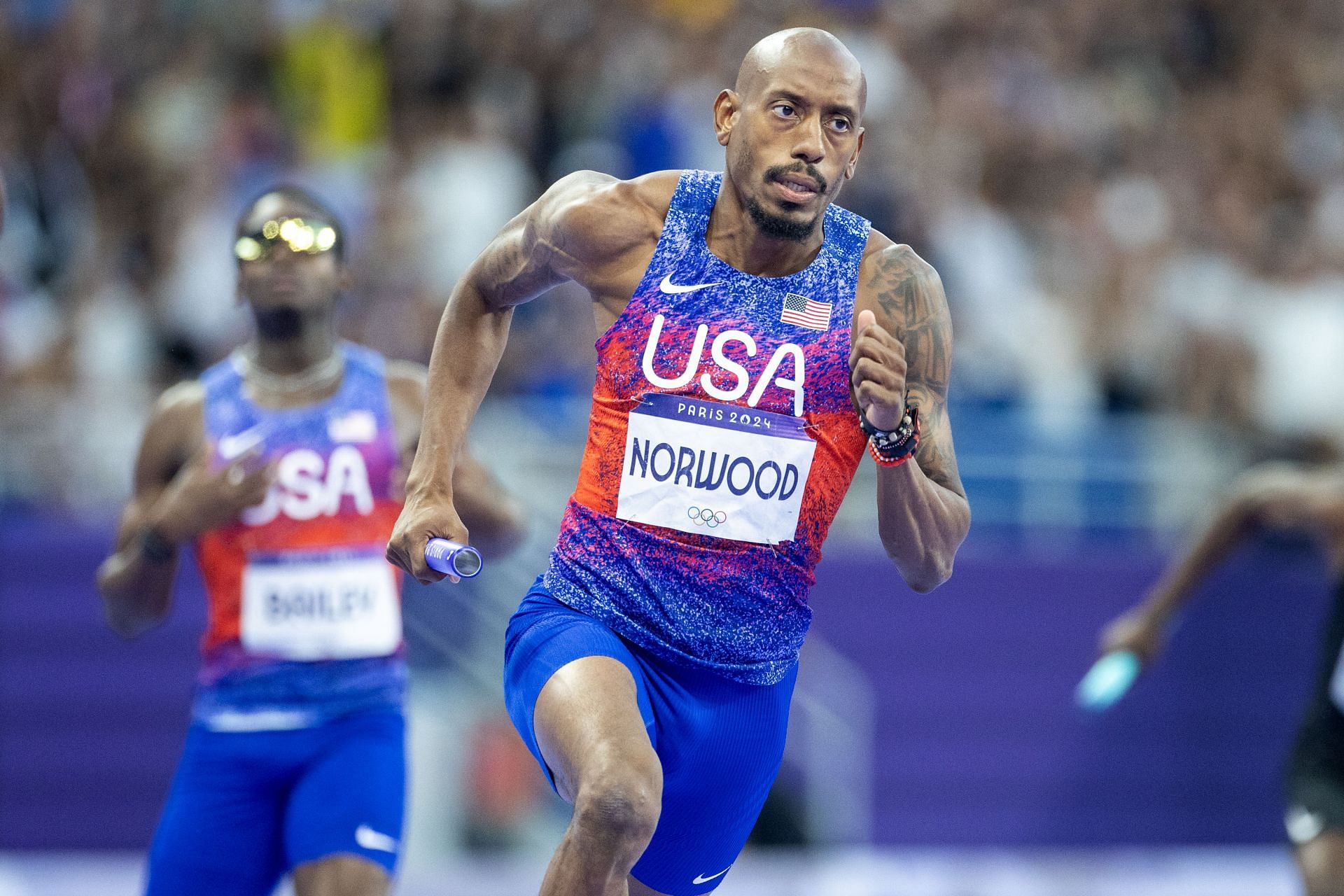 Vernon Norwood at the 2024 Summer Olympics in Paris (Credits: Getty Images)