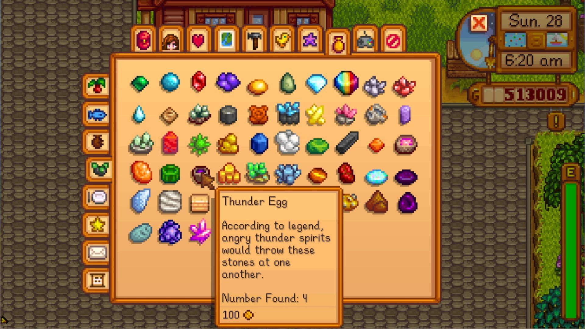 A guide to find and use Thunder Egg in Stardew Valley (Image via ConcernedApe)