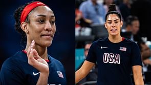 Watch: A'ja Wilson hypes Kelsey Plum dancing to Kendrick Lamar's 'Not Like Us' post-Olympic gold
