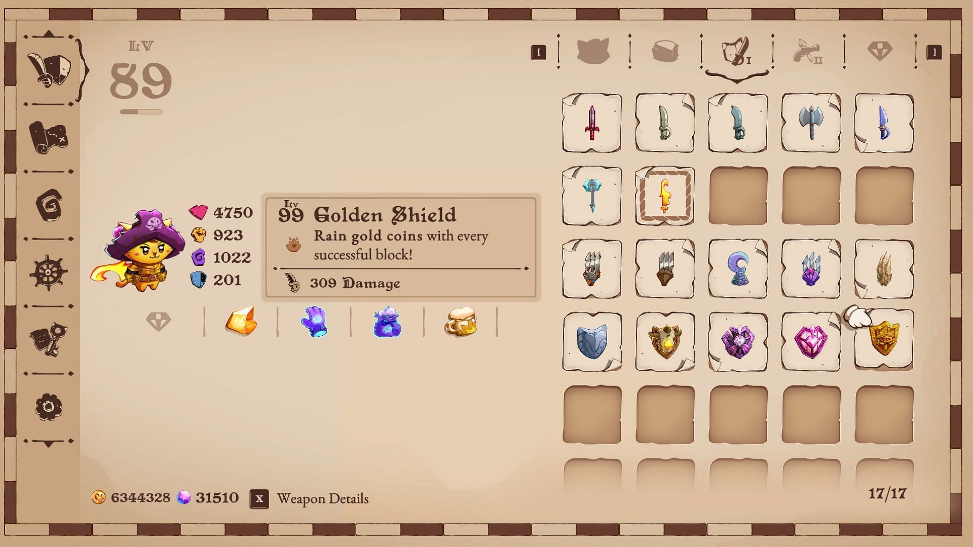 Golden Tower rewards you with the Golden Armor set (Image via Kepler Interactive)