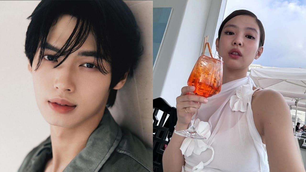  Fans react as Metawin chooses BLACKPINK&rsquo;s Jennie as international artist he wants to work with the most (Image via @winmetawin/Instagram and @jennierubyjane/Instagram) 