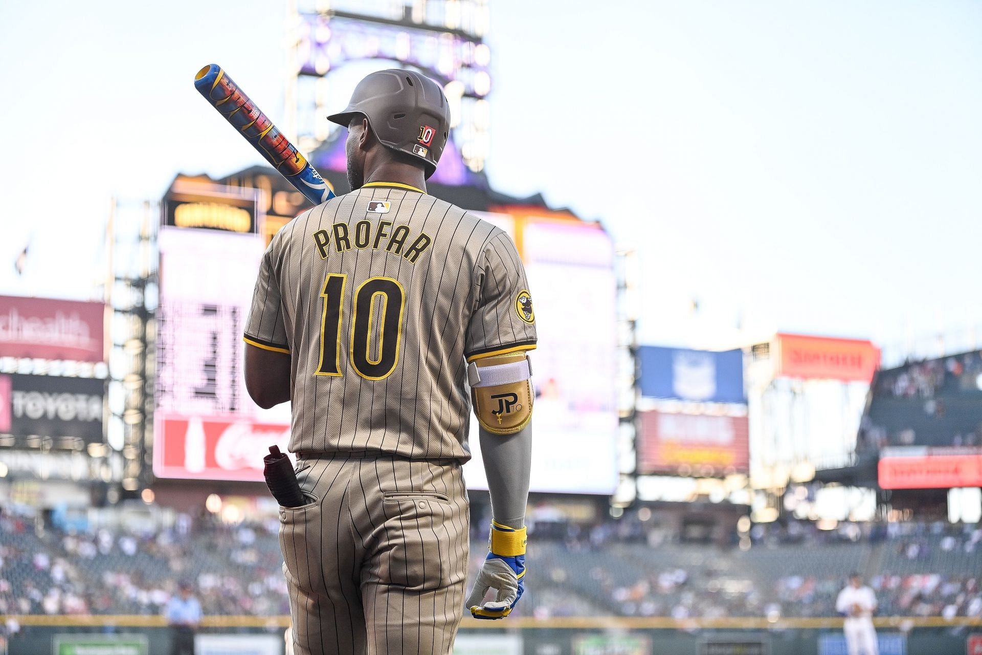 Jurickson Profar of the San Diego Padres against the Colorado Rockies - Source: Getty