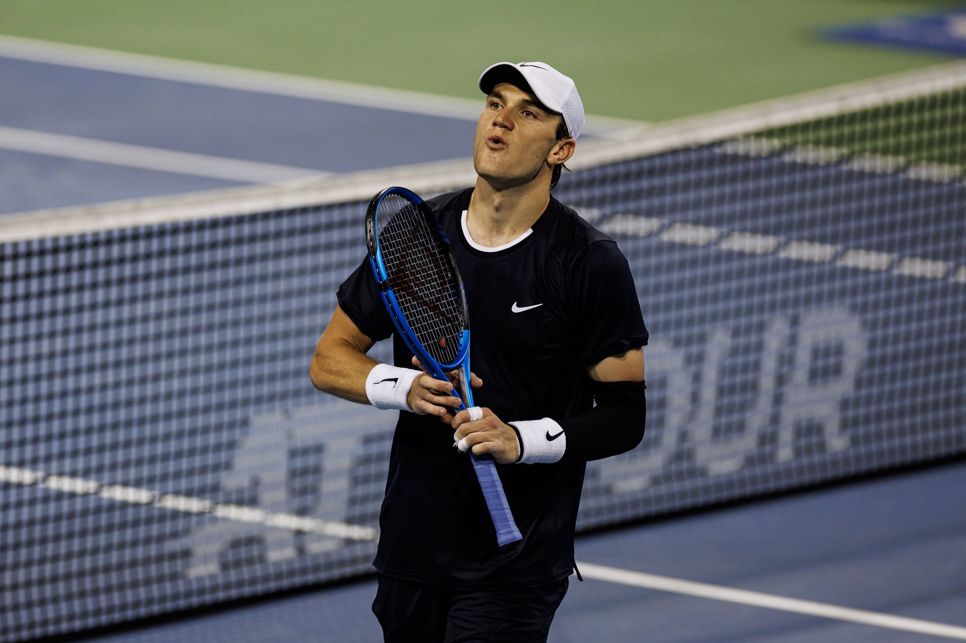 Jack Draper in action at the Cincinnati Open (Picture: Getty)