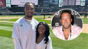 Dave Portnoy launches at Simone Biles over wardrobe controversy during Jonathan Owens' Bengals vs Bears game