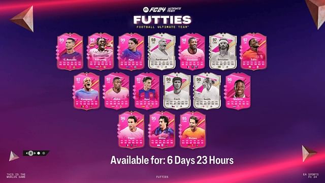 All EA FC 24 FUTTIES Week 3 players