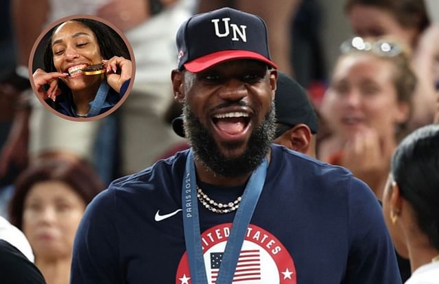 LeBron James reacted to A