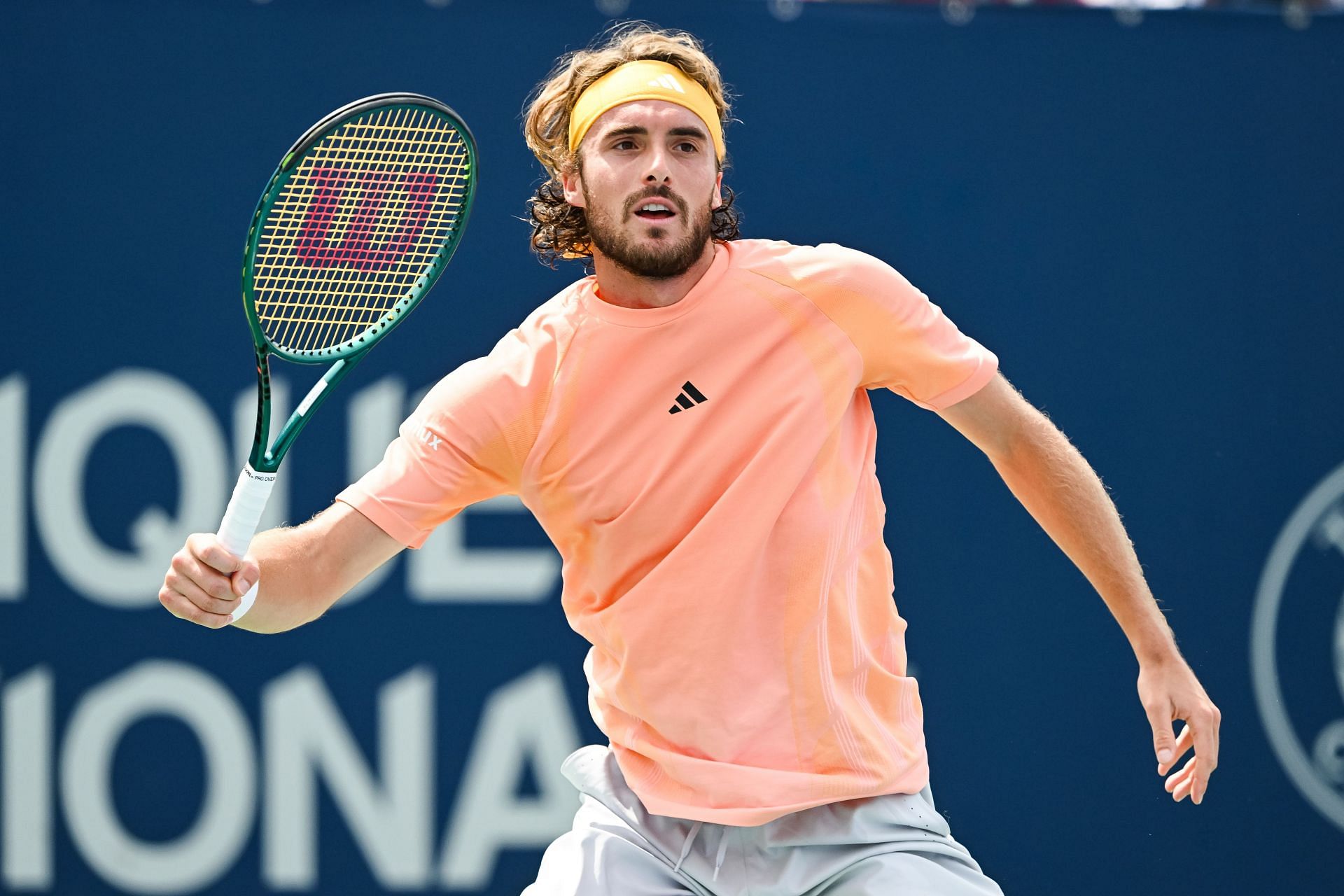 Stefanos Tsitsipas at the Canadian Open 2024. (Photo: Getty)