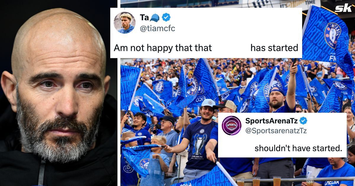 Chelsea fans have reacted on social media 