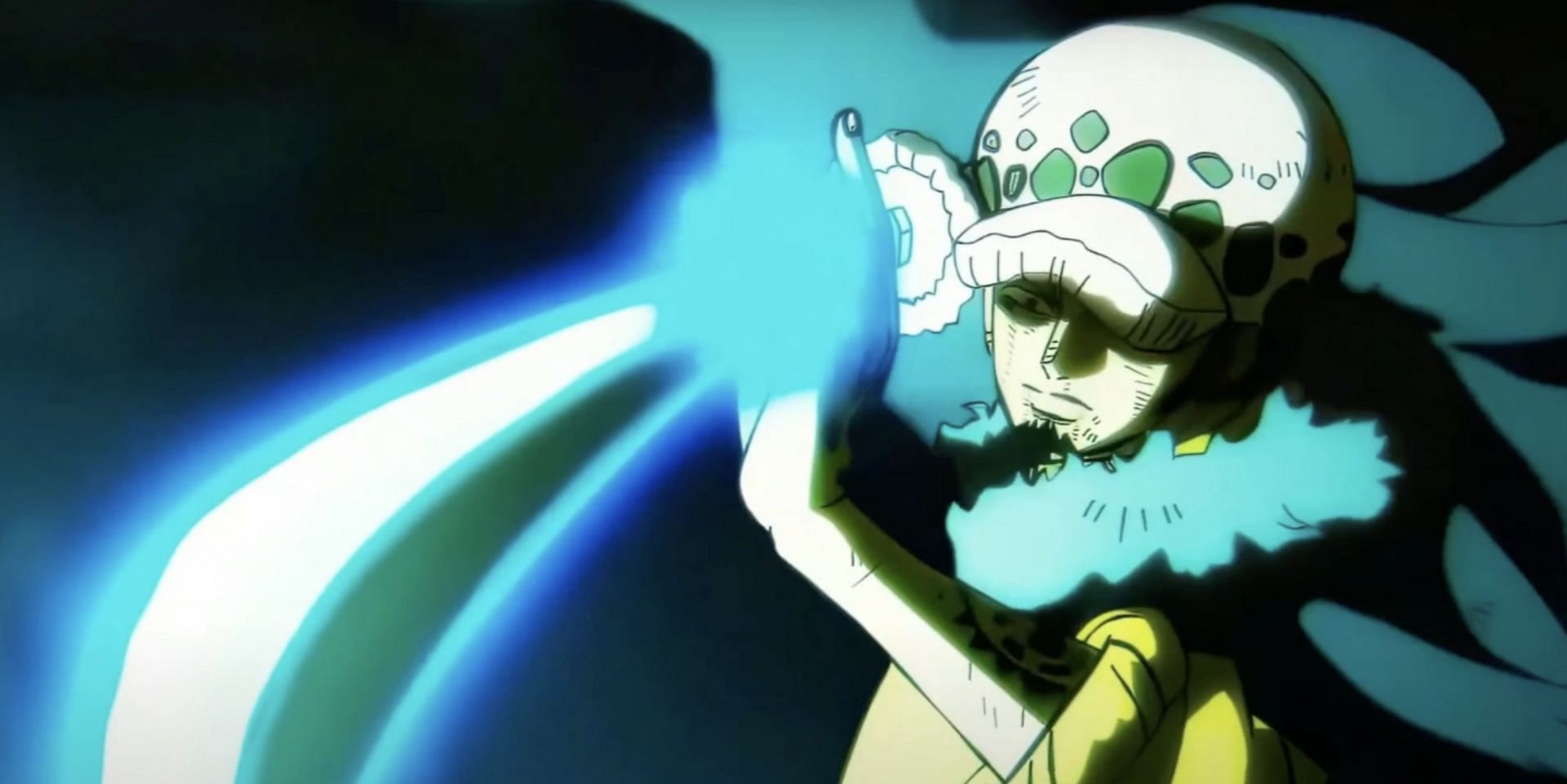 Trafalgar D. Law as seen in anime (Image via Toei Animation)