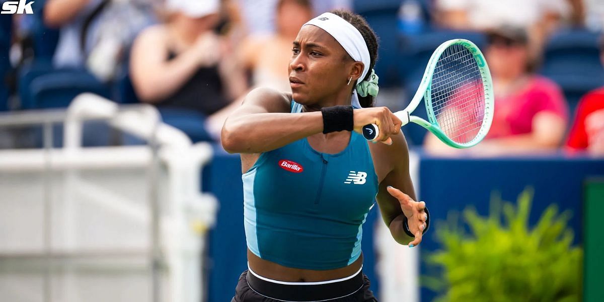 Coco Gauff at the 2024 US Open - Getty 