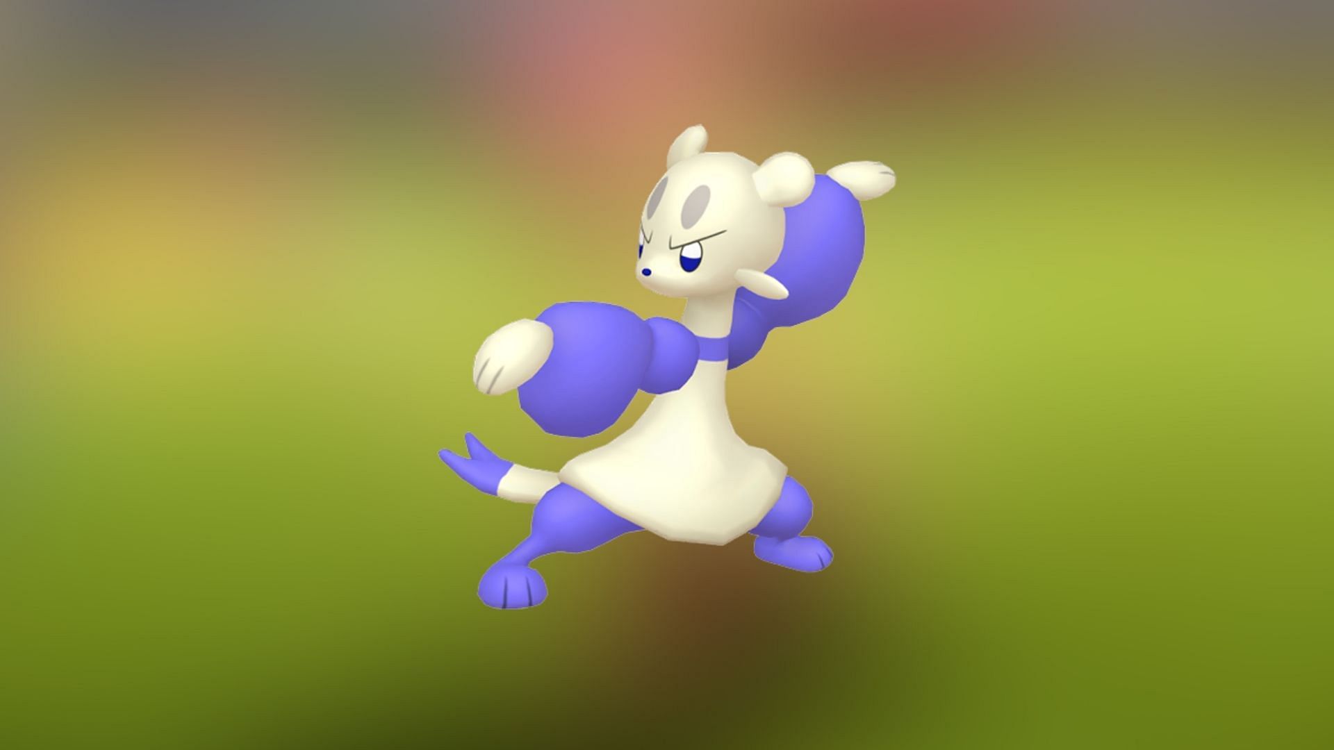 Shiny Mienfoo looks like this in Pokemon GO (Image via TPC)