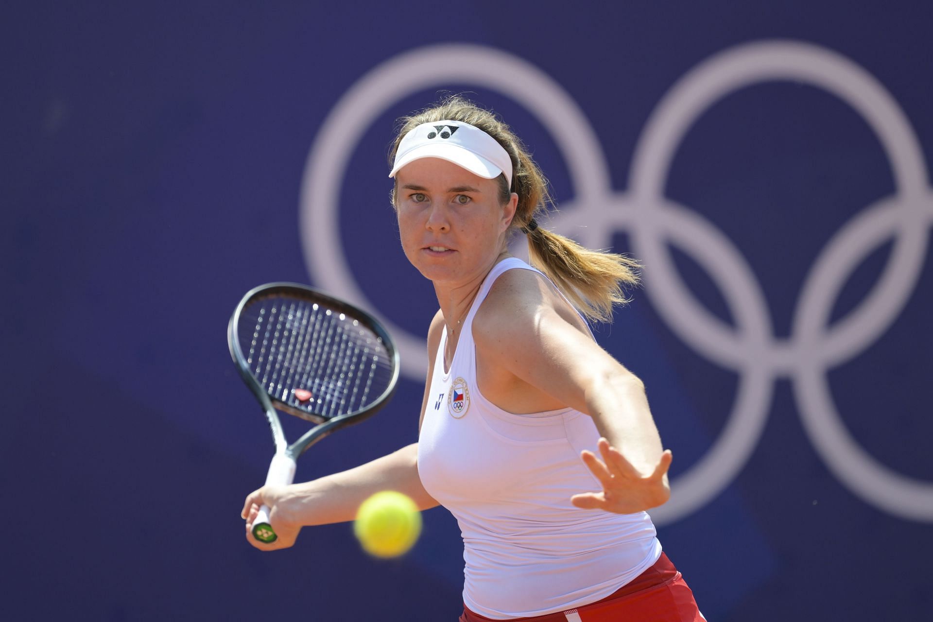 Linda Noskova at the Paris Olympics 2024. (Photo: Getty)