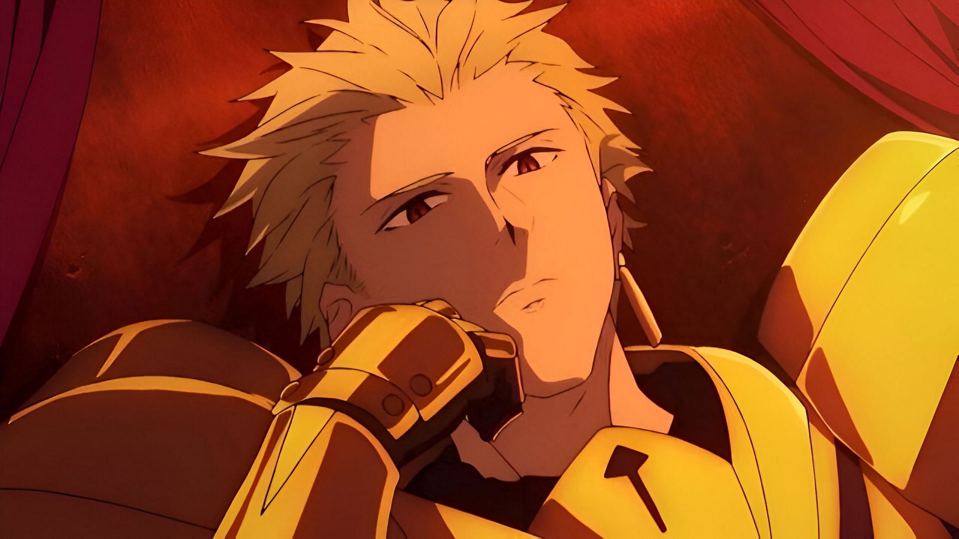 Gilgamesh as seen in the anime (Image via Ufotable)