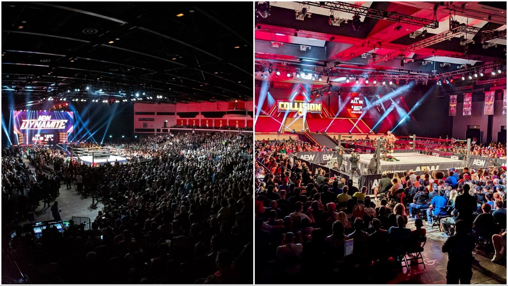 AEW fans attend live tapings for Dynamite and Collision