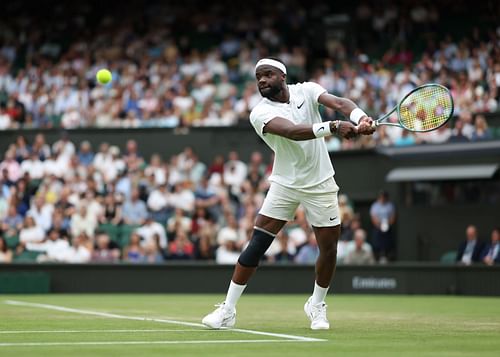 Frances Tiafoe at Wimbledon 2024. (Photo: Getty)