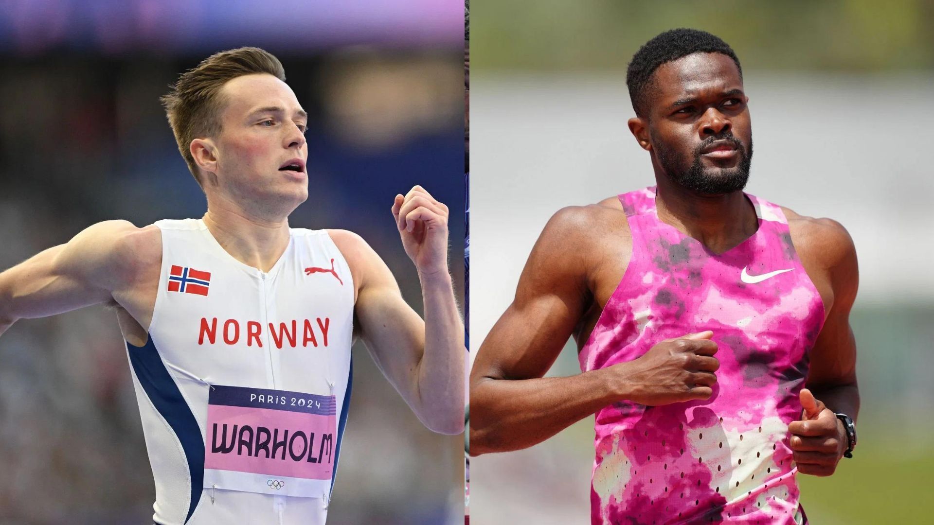 Athletes who qualified for men's 400m hurdles final ft. Karsten Warholm, Rai Benjamin